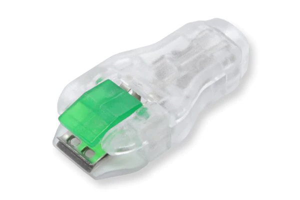 Clip Alligator Multi-Clip Red Adult/Pediatric Snap and Clip Electrod EKG Adapter for Flat clip Red 4mm by Cables & Sensors  ID 10769